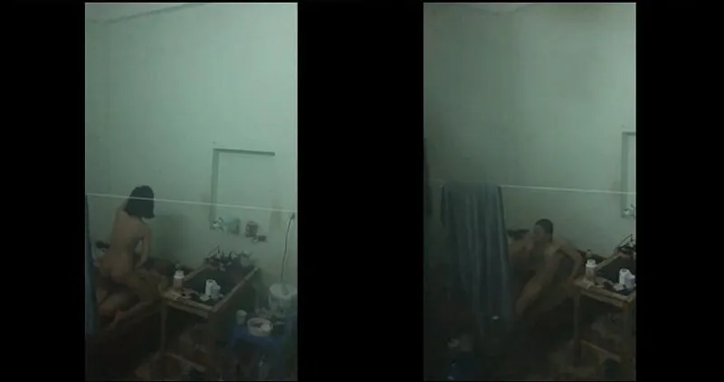 Quay lén em nhà đối diện và bạn trai làm tình